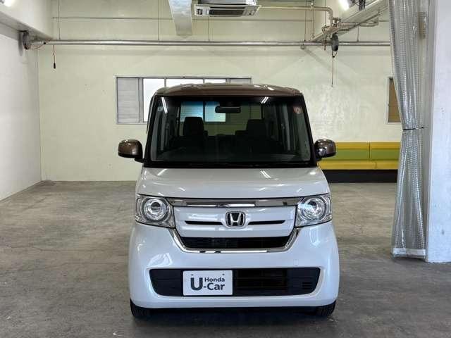 N-BOX G・Lターボホンダセンシングカッパーブラウンスタイル 1年間走行距離無制限保証付き 社外ナビ フルセグ Bカメラ ETC LED 両側(電動)スライドドア スマートキー ベンチシート 過給器設定モデル DVD CD ミュージックサーバー(5枚目)