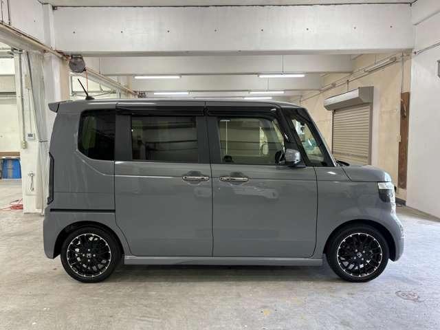 N-BOXカスタム ターボコーディネートスタイル モノトーン ナビ フルセグ Bカメラ ETC LED AW 両側(電動)スライドドア スマートキー ベンチシート シートヒーター フルフラットシート 過給器設定モデル DVD CD ドライブレコーダー(7枚目)