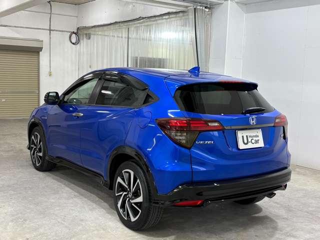 ヴェゼル ハイブリッドＲＳ・ホンダセンシング　１年間走行距離無制限保証付き　ナビ　フルセグ　Ｂカメラ　ＥＴＣ　ＬＥＤ　ＡＷ　ドライブレコーダー　スマートキー　シートヒーター　衝突被害軽減ブレーキ（2枚目）