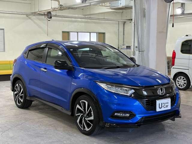 ヴェゼル ハイブリッドＲＳ・ホンダセンシング　１年間走行距離無制限保証付き　ナビ　フルセグ　Ｂカメラ　ＥＴＣ　ＬＥＤ　ＡＷ　ドライブレコーダー　スマートキー　シートヒーター　衝突被害軽減ブレーキ（6枚目）