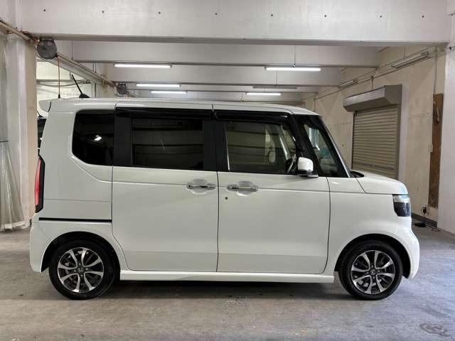 N-BOXカスタム ナビ フルセグ Bカメラ ETC LED AW 両側電動スライドドア シートヒーター ミュージックプレイヤー接続可 レーンキープアシスト(7枚目)