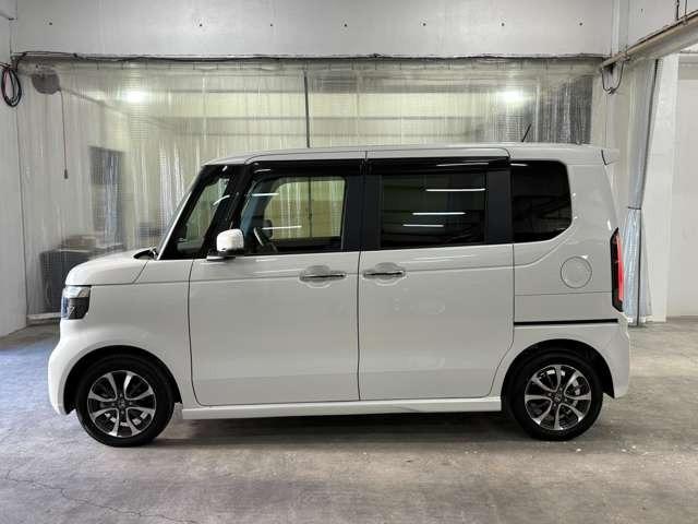 N-BOXカスタム ナビ フルセグ Bカメラ ETC LED AW 両側電動スライドドア シートヒーター ミュージックプレイヤー接続可 レーンキープアシスト(8枚目)