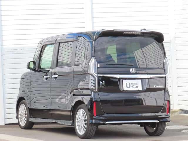 Ｎ－ＢＯＸカスタム Ｌターボ　ナビ　フルセグ　前後ドラレコ　Ｒカメラ　ＥＴＣ　ＬＥＤヘッドライト　フロントフォグランプ　アルミホイール　両側電動スライドドア（2枚目）