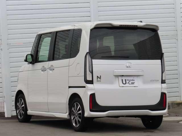 N-BOXカスタム  ナビ フルセグ Rカメラ ETC AW LED アダプティブクルーズコントロール レーンキープアシスト 衝突被害軽減ブレーキ 頸部衝撃緩和ヘッドレスト オートマチックハイビーム(2枚目)