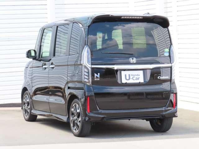 Ｎ－ＢＯＸカスタム Ｇ・Ｌターボホンダセンシング　ナビ．Ｒカメラ．ＥＴＣ．ＬＥＤ．ＡＷ．前ドラレコ　フルセグ　ＤＶＤ　ＣＤ　ミュージックサーバー　ミュージックプレイヤー接続可　スマートキー　シートヒーター　両側電動スライドドア（2枚目）