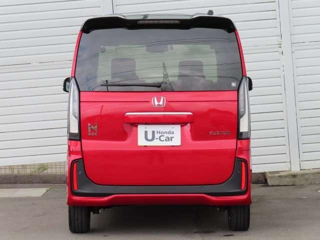 Ｎ－ＢＯＸカスタム ターボコーディネートスタイル　２トーン　ナビ　フルセグ　Ｒカメラ　ＥＴＣ　ＡＷ　ＬＥＤ　両側（電動）スライドドア　スマートキー　ベンチシート　シートヒーター　フルフラットシート　ミュージックプレイヤー接続可　衝突被害軽減ブレーキ（6枚目）