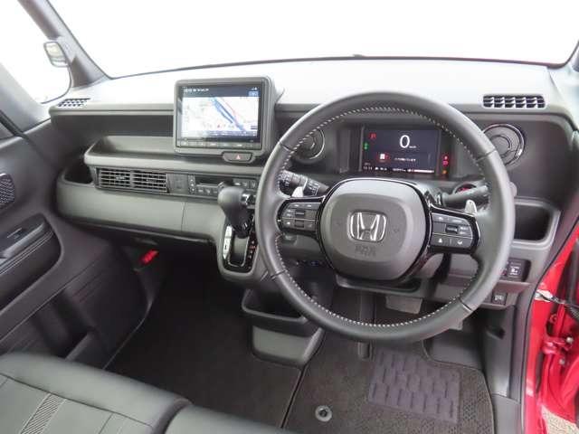 Ｎ－ＢＯＸカスタム ターボコーディネートスタイル　２トーン　ナビ　フルセグ　Ｒカメラ　ＥＴＣ　ＡＷ　ＬＥＤ　両側（電動）スライドドア　スマートキー　ベンチシート　シートヒーター　フルフラットシート　ミュージックプレイヤー接続可　衝突被害軽減ブレーキ（14枚目）