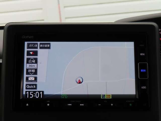 N-BOXカスタム L ナビ フルセグ 前後ドラレコ Rカメラ ETC LEDヘッドライト アルミホイール 両側電動スライドドア シートヒーター 衝突被害軽減ブレーキ(4枚目)