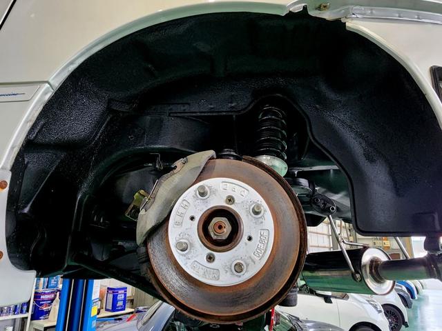 カプチーノ ベースグレード　５速ミッション　走行距離８５０００ＫＭ台　ＢＲＫ車高調　パナスポーツアルミホイール　社外マフラー　社外インタークーラー　ＭＯＭＯハンドル　ＥＴＣ　専門店整備済み　屋内展示車両（37枚目）
