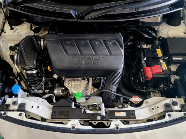 スイフトスポーツ ベースグレード 6速ミッション モンスタースポーツ フロント、サイド リア アンダースポイラー フレームブレース フロント センター クラッチペダル 社外アルミホイール ビークルフィールドECU 屋内展示車両(3枚目)