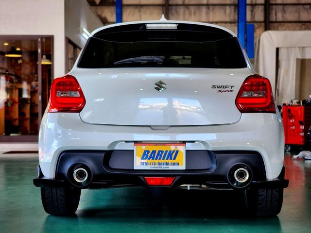 スイフトスポーツ ベースグレード 6速ミッション モンスタースポーツ フロント、サイド リア アンダースポイラー フレームブレース フロント センター クラッチペダル 社外アルミホイール ビークルフィールドECU 屋内展示車両(12枚目)