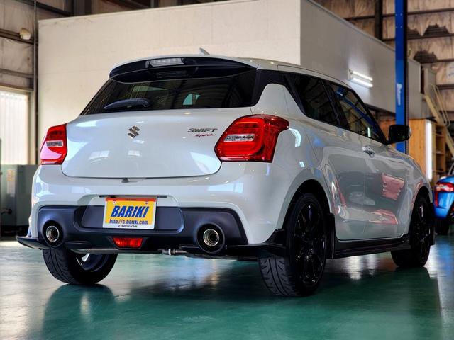 スイフトスポーツ ベースグレード 6速ミッション モンスタースポーツ フロント、サイド リア アンダースポイラー フレームブレース フロント センター クラッチペダル 社外アルミホイール ビークルフィールドECU 屋内展示車両(16枚目)