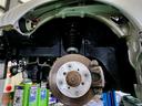 ベースグレード　５速ミッション　走行距離８５０００ＫＭ台　ＢＲＫ車高調　パナスポーツアルミホイール　社外マフラー　社外インタークーラー　ＭＯＭＯハンドル　ＥＴＣ　専門店整備済み　屋内展示車両（36枚目）