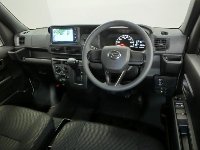 ハイゼットカーゴ クルーズ 衝突被害軽減システム 横滑り防止機能 ABS エアバッグ 盗難防止装置 アイドリングストップ バックカメラ ETC ドラレコ ミュージックプレイヤー接続可 CD スマートキー キーレス フル装備(3枚目)