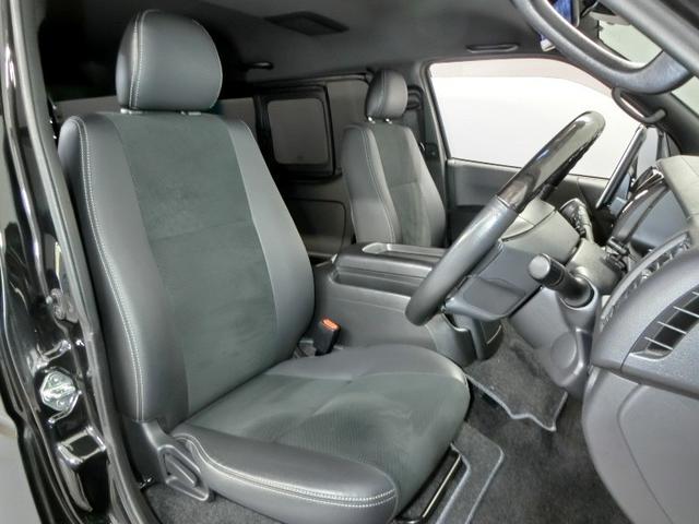 ハイエースバン スーパーGL ダークプライムII ワンオーナー 衝突被害軽減システム 横滑り防止機能 ABS エアバッグ 盗難防止装置 バックカメラ ETC ドラレコ ミュージックプレイヤー接続可 CD スマートキー キーレス フル装備 Wエアコン(8枚目)