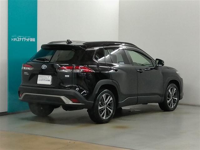 カローラクロス ハイブリッド　Ｚ　ハイブリッド　ワンオーナー　展示・試乗車　ハーフレザー　電動シート　安全装備　衝突被害軽減システム　横滑り防止機能　ＡＢＳ　エアバッグ　オートクルーズコントロール　盗難防止装置　ナビ　バックカメラ（2枚目）