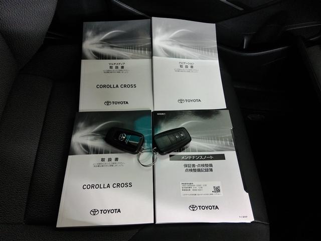 カローラクロス ハイブリッド　Ｚ　ハイブリッド　ワンオーナー　展示・試乗車　ハーフレザー　電動シート　安全装備　衝突被害軽減システム　横滑り防止機能　ＡＢＳ　エアバッグ　オートクルーズコントロール　盗難防止装置　ナビ　バックカメラ（40枚目）