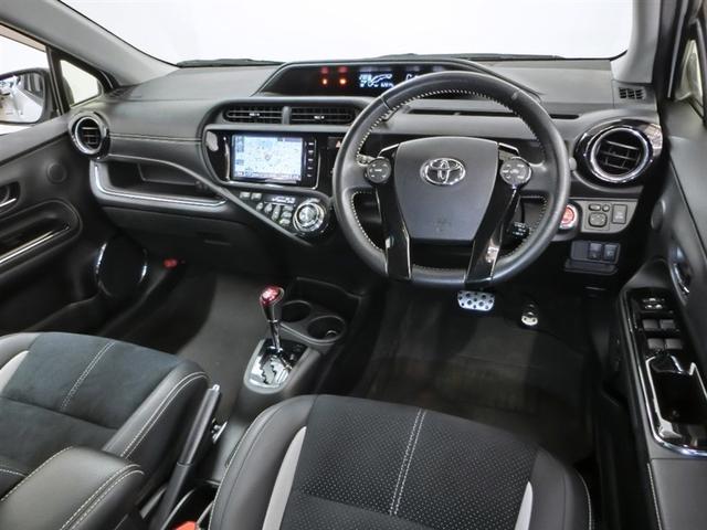 アクア G G’s ハイブリッド ワンオーナー 衝突被害軽減システム 横滑り防止機能 ABS エアバッグ オートクルーズコントロール 盗難防止装置 バックカメラ ETC ドラレコ ミュージックプレイヤー接続可 CD(12枚目)