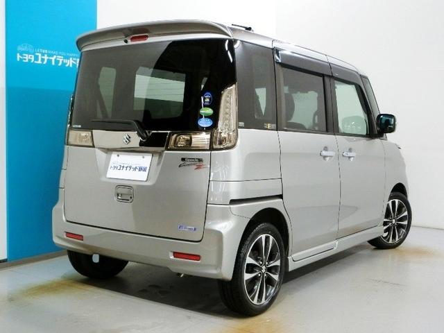 スペーシアカスタムＺ ターボ　ハイブリッド　ワンオーナー　衝突被害軽減システム　横滑り防止機能　ＡＢＳ　エアバッグ　オートクルーズコントロール　盗難防止装置　アイドリングストップ　ＥＴＣ　ドラレコ　ミュージックプレイヤー接続可（2枚目）