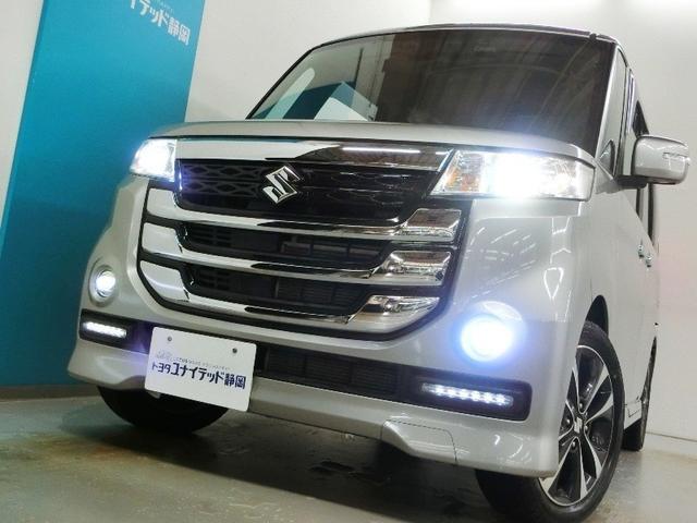 スペーシアカスタムＺ ターボ　ハイブリッド　ワンオーナー　衝突被害軽減システム　横滑り防止機能　ＡＢＳ　エアバッグ　オートクルーズコントロール　盗難防止装置　アイドリングストップ　ＥＴＣ　ドラレコ　ミュージックプレイヤー接続可（8枚目）