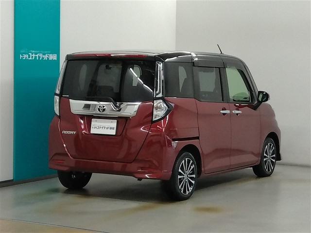 ルーミー カスタムＧ－Ｔ　ワンオーナー　衝突被害軽減システム　横滑り防止機能　ＡＢＳ　エアバッグ　オートクルーズコントロール　盗難防止装置　アイドリングストップ　バックカメラ　ドラレコ　ミュージックプレイヤー接続可　キーレス（2枚目）