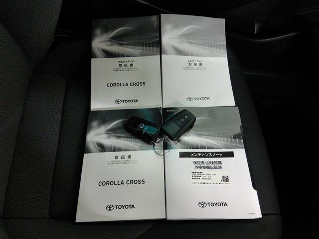 カローラクロス ハイブリッド　Ｚ　ハイブリッド　ワンオーナー　展示・試乗車　ハーフレザー　電動シート　安全装備　衝突被害軽減システム　横滑り防止機能　ＡＢＳ　エアバッグ　オートクルーズコントロール　盗難防止装置　ナビ　バックカメラ（40枚目）