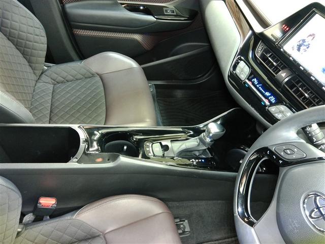 C-HR G ハイブリッド ワンオーナー ハーフレザー 安全装備 衝突被害軽減システム 横滑り防止機能 ABS エアバッグ オートクルーズコントロール 盗難防止装置 バックカメラ ETC ドラレコ CD キーレス(13枚目)