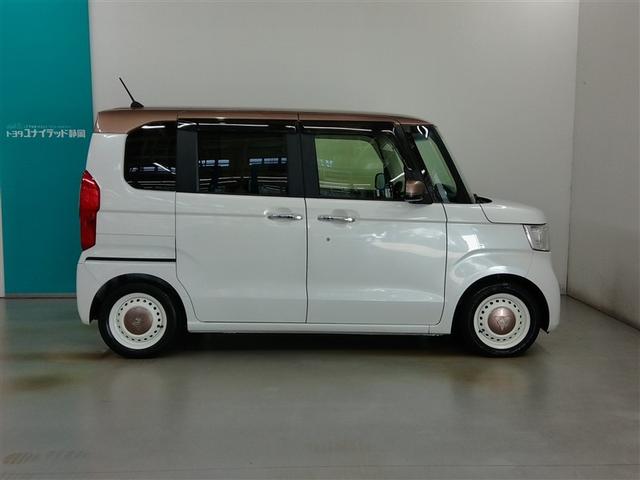 N-BOX G・Lターボホンダセンシング 安全装備 衝突被害軽減システム 横滑り防止機能 ABS エアバッグ オートクルーズコントロール 盗難防止装置 アイドリングストップ バックカメラ ETC ドラレコ ミュージックプレイヤー接続可 CD(3枚目)