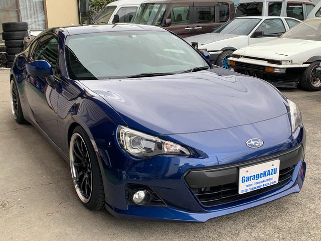 ＢＲＺ Ｓ　６ＭＴ　クスコフルタップ車高調　９．５Ｊ１８インチアルミ　タイヤ・ホイール新品　ＬＥＤフォグランプ　Ｂｌｕｅｔｏｏｔｈ対応ナビ　ＥＴＣ（2枚目）