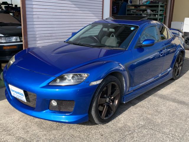 ＲＸ－８ タイプＳ　６ＭＴ　マツダスピードエアロ　サンルーフ　タナベウルトラメダリオンマフラー　リヤスポイラー　オーディオ外部入力ＵＳＢ端子　ＥＴＣ（3枚目）