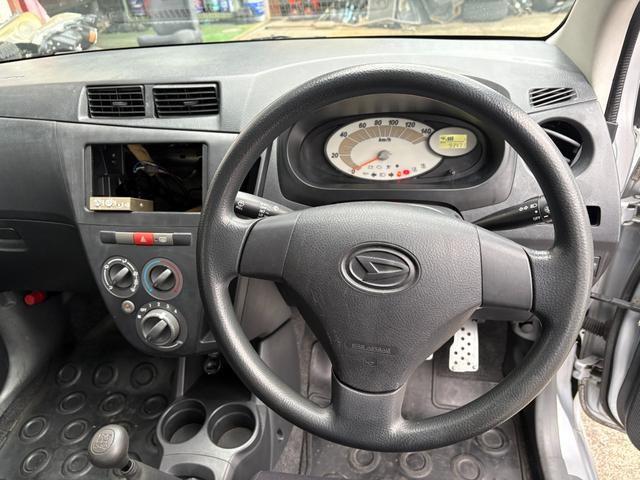 ミラ TL 5MT フルタップ車高調 ABS付用リヤアクスル フルバケットシート 純正流用サイドステップ MINICONPRO フォグランプ 純正流用13インチアルミ ETC 乗員2名登録(23枚目)