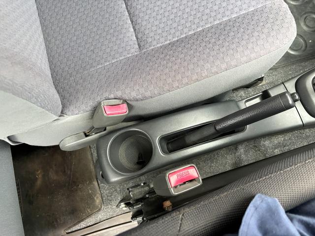 ミラ TL 5MT フルタップ車高調 ABS付用リヤアクスル フルバケットシート 純正流用サイドステップ MINICONPRO フォグランプ 純正流用13インチアルミ ETC 乗員2名登録(28枚目)
