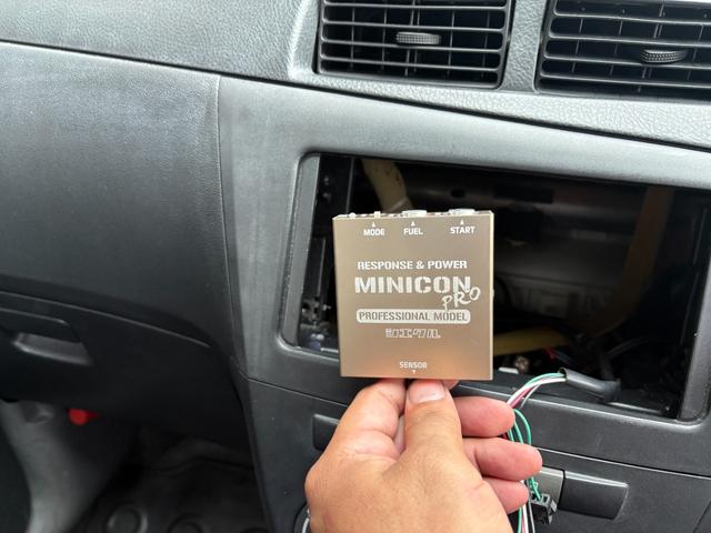 ミラ TL 5MT フルタップ車高調 ABS付用リヤアクスル フルバケットシート 純正流用サイドステップ MINICONPRO フォグランプ 純正流用13インチアルミ ETC 乗員2名登録(34枚目)