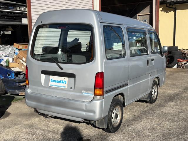 サンバーバン VC 5MT エアコン パワステ 集中ロック タイベル交換歴有 車検令和9年11月まで(7枚目)