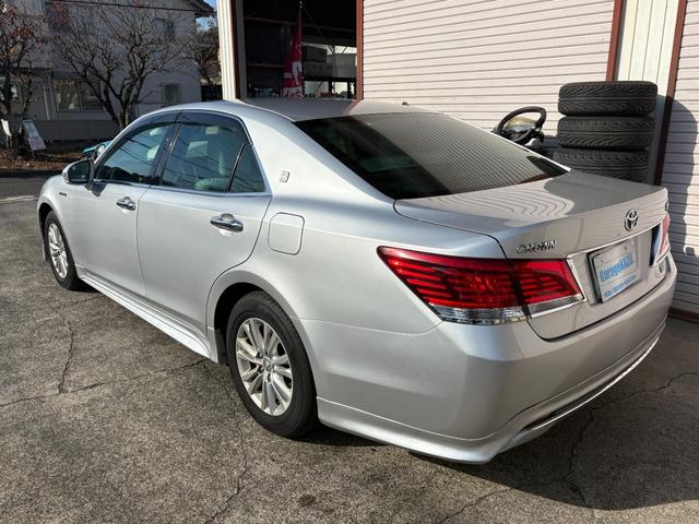 クラウンハイブリッド ロイヤルサルーン エアロパーツ ドラレコ 純正ナビ Bluetoothオーディオ ETC(5枚目)