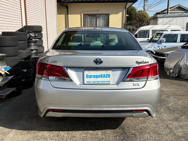 クラウンハイブリッド ロイヤルサルーン エアロパーツ ドラレコ 純正ナビ Bluetoothオーディオ ETC(6枚目)