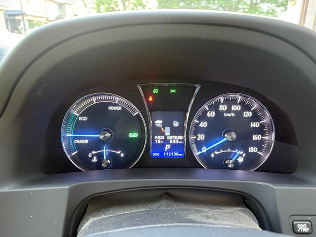 クラウンハイブリッド ロイヤルサルーン エアロパーツ ドラレコ 純正ナビ Bluetoothオーディオ ETC(19枚目)