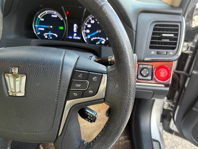 クラウンハイブリッド ロイヤルサルーン エアロパーツ ドラレコ 純正ナビ Bluetoothオーディオ ETC(20枚目)