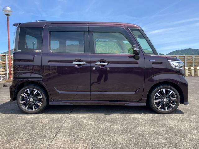 フレアワゴンカスタムスタイル ハイブリッドＸＴ　修復歴なし　車検７年９月　走行８．９万キロ　保証付き　ＣＤオーディオ　Ａストップ　シートＨ　Ｐセンサー　マツダセーフティ　両側パワスラ　クルーズＣ　スマートキー　Ｐスタート（5枚目）