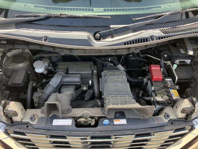 フレアワゴンカスタムスタイル ハイブリッドＸＴ　修復歴なし　車検７年９月　走行８．９万キロ　保証付き　ＣＤオーディオ　Ａストップ　シートＨ　Ｐセンサー　マツダセーフティ　両側パワスラ　クルーズＣ　スマートキー　Ｐスタート（19枚目）