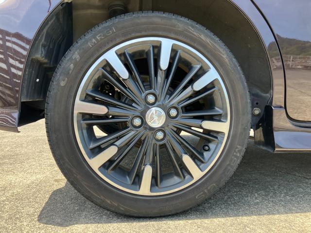 フレアワゴンカスタムスタイル ハイブリッドＸＴ　修復歴なし　車検７年９月　走行８．９万キロ　保証付き　ＣＤオーディオ　Ａストップ　シートＨ　Ｐセンサー　マツダセーフティ　両側パワスラ　クルーズＣ　スマートキー　Ｐスタート（20枚目）