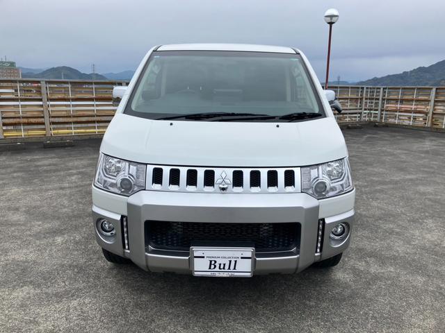 デリカＤ：５ ジャスパー　両側パワスラ　ハーフレザーＳ　シートＨ　Ｐシート　クルーズＣ　アルパインフリップダウンＭ　パドルシフト　リアコンセント付　純正１８インチＡＷ　スマートキー（2枚目）