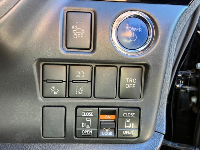 エスクァイア ハイブリッドＧｉ　アルパイン９インチナビ　地デジ　Ｂカメラ　アルパインフリップダウンＭ　トヨタセーフティＳ　クルーズＣ　両側ＰＳＤ　黒レザーＳ　シートＨ　スマートキー　Ｐスタート　ＥＴＣ（17枚目）