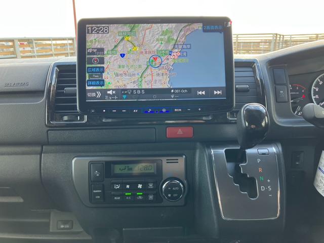ハイエースバン スーパーＧＬ　ダークプライムＩＩ　アルパインナビ　地デジ　両側パワスラ　スマートキー（14枚目）
