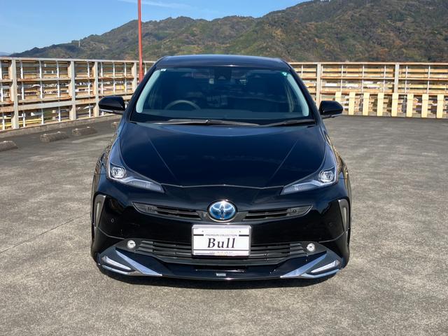 プリウス Sツーリングセレクション アルパインナビ 地デジ 360°カメラ 黒レザーS クルーズC Aハイビーム プリクラッシュ トヨタセーフティS モデリスタエアロFSR 純正17インチAW スマートキー Pスタート ETC(2枚目)