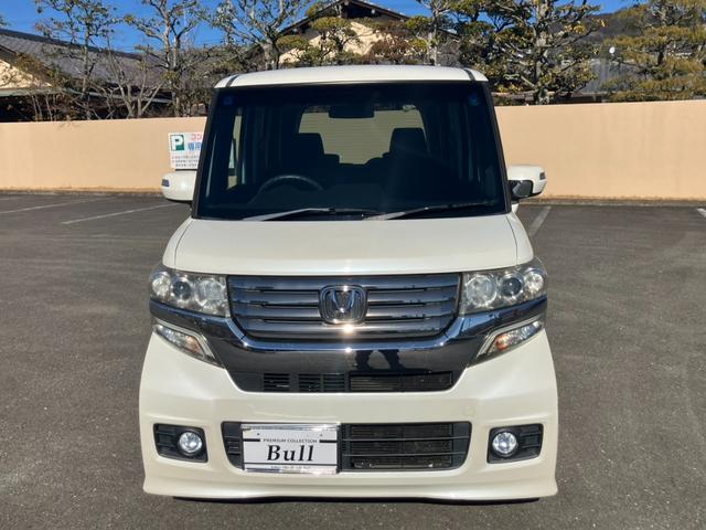 Ｎ－ＢＯＸカスタム Ｇ・Ｌパッケージ　社外ナビ　地デジ　Ｂカメラ　両側パワスラ　ＥＣＯＮ　スマートキー　Ｐスタート　ＥＴＣ（2枚目）