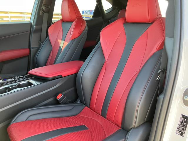 ＮＸ ＮＸ３５０ｈ　Ｆスポーツ　純正１４インチＡＷ　地デジ　３６０°カメラ　レクサスセーフティＳ　クルーズＣ　赤黒レザーＳ　Ｐシート　シートＡＣ　パノラマサンルーフ　デジタルインナーＭ　Ｐアシスト　ワイヤレス充電　Ｐバックドア（11枚目）