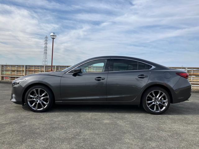 アテンザセダン ＸＤ　Ｌパッケージ　純正ナビ　Ｂカメラ　黒レザーＳ　Ｐシート　シートＨ　ステアリングＨ　レーダークルーズＣ　パドルシフト　アクティブセンス　Ｐセンサー　純正１９インチＡＷ　スマートキー　Ｐスタート　ＥＴＣ（4枚目）