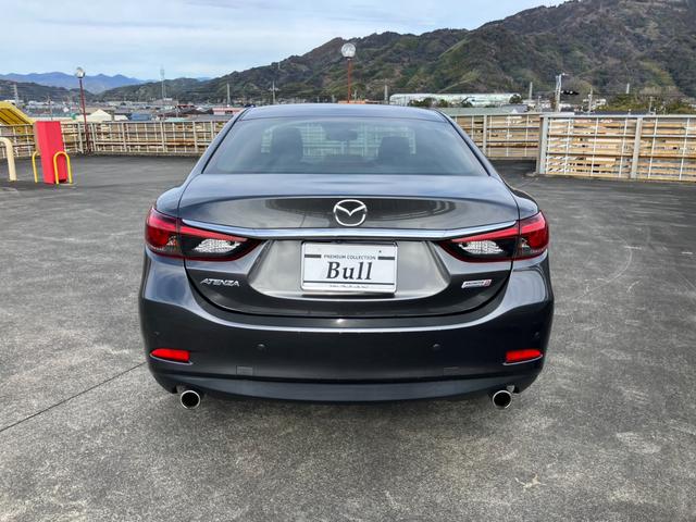 アテンザセダン ＸＤ　Ｌパッケージ　純正ナビ　Ｂカメラ　黒レザーＳ　Ｐシート　シートＨ　ステアリングＨ　レーダークルーズＣ　パドルシフト　アクティブセンス　Ｐセンサー　純正１９インチＡＷ　スマートキー　Ｐスタート　ＥＴＣ（7枚目）