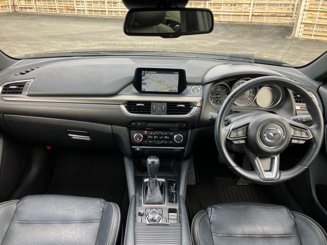 アテンザセダン ＸＤ　Ｌパッケージ　純正ナビ　Ｂカメラ　黒レザーＳ　Ｐシート　シートＨ　ステアリングＨ　レーダークルーズＣ　パドルシフト　アクティブセンス　Ｐセンサー　純正１９インチＡＷ　スマートキー　Ｐスタート　ＥＴＣ（13枚目）